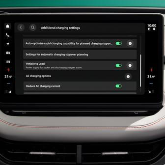 Další novinkou je funkce V2L, tedy nabíjení externích spotřebičů přímo z baterie auta.