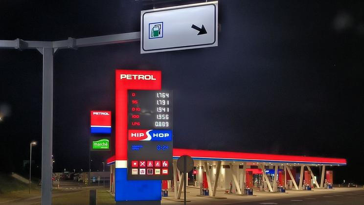 Čerpací stanice Petrol ve Slovinsku