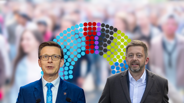 Poll of polls  (Vít Rakušan a Martin Kupka) 