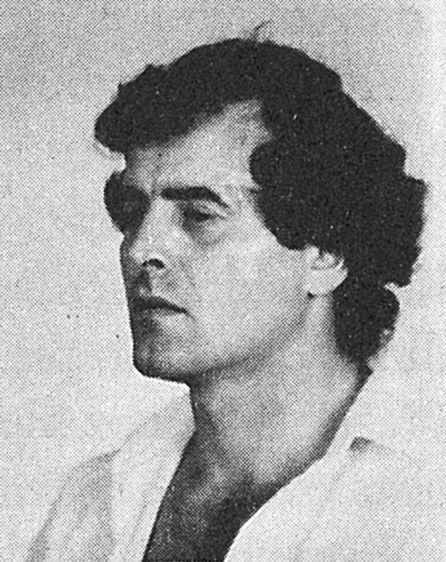 Spravedlnosti Doležal nakonec unikl. Policejní identifikační fotografie Jiřího Doležala po zatčení v roce 1981, pořízená v Praze.