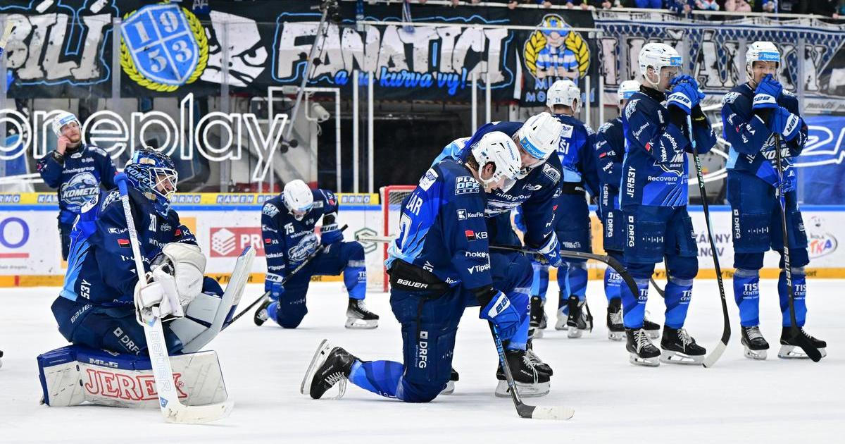 Kometa titul neobhájí, Pardubice jsou v semifinále. Rozhodl Červenka