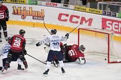 Adam Měchura, brankář Jakub Kovář, Michal Řepík, Christophe Lalancette