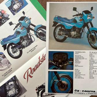 ČZ 180/487.6 OHC prototyp čtyřtakt