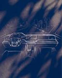 Interiér byl zatím odhalen jen na skicách, K50 je však auto velikosti Škody Kodiaq.