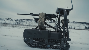 Ukrajinský pojízdný dron DROID