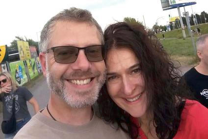 Markéta Šichtařová s manželem Jakubem Radhim