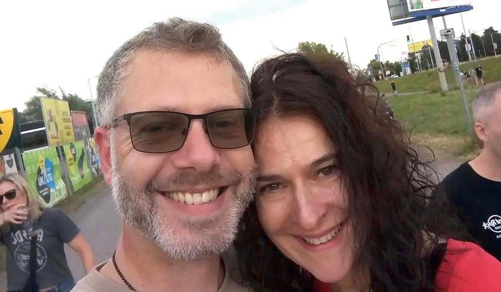 Markéta Šichtařová s manželem Jakubem Radhim