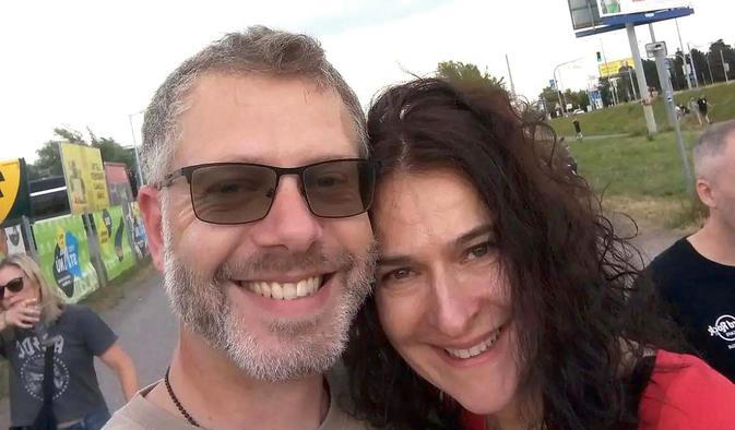 Markéta Šichtařová s manželem Jakubem Radhim