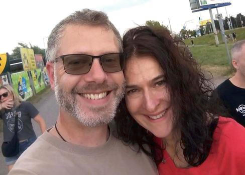 Markéta Šichtařová s manželem Jakubem Radhim