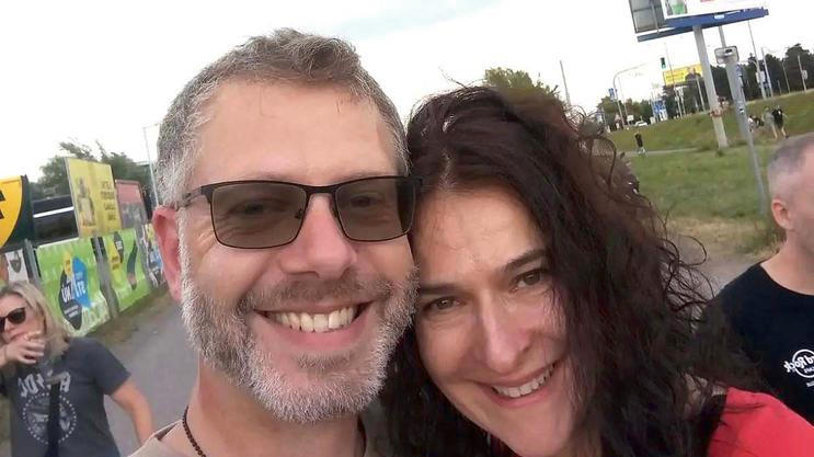 Markéta Šichtařová s manželem Jakubem Radhim