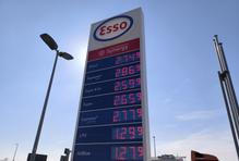 Totem u čerpací stanice