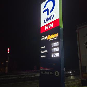 Totem čerpací stanice