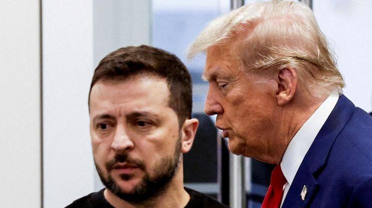 Ukrajina USA Zelenskyj Trump
