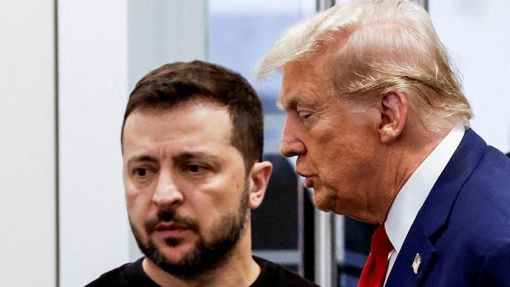 Ukrajina USA Zelenskyj Trump
