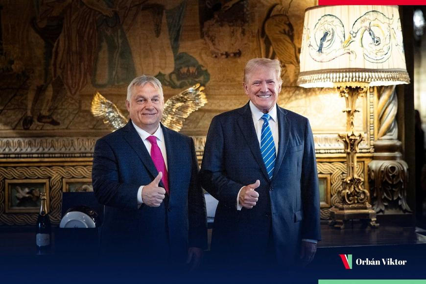 "Tvrdě pracuje na ochraně Maďarska." Trump před volbami podpořil Orbána