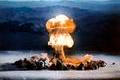 Atomic bomb explosion