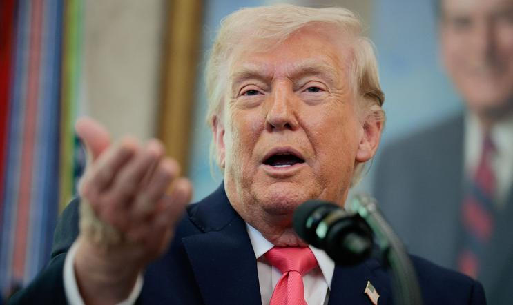 Markwayne Mullin swearing-in as DHS Secretary at the White House in Washington