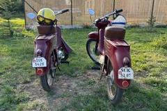 Jawa Pionýr s původní šumperskou značkou.