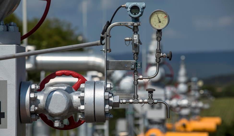 Zásobník zemního plynu RWE Gas Storage, Příbram, ilustrační foto