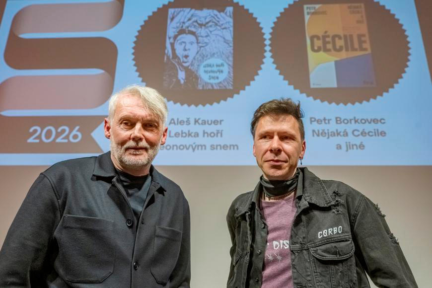 Cenu literární kritiky za rok 2025 si odnesli Borkovec za prózu a Kauer za poezii