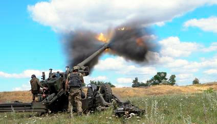 Ukrajinská armáda v akci