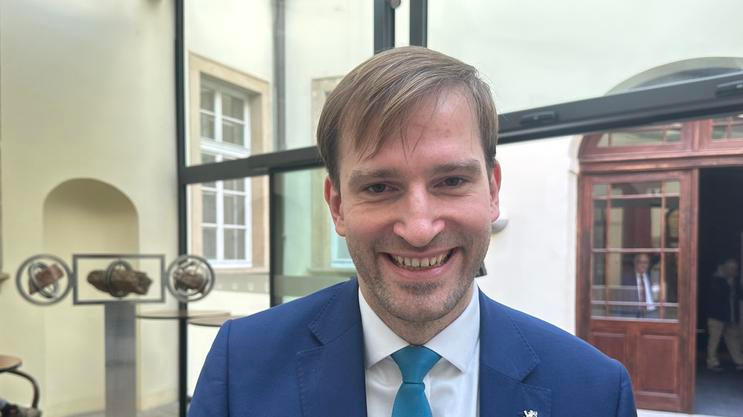 Ministr zdravotnictví za hnutí ANO Adam Vojtěch v březnu roku 2026 