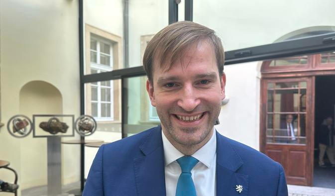 Ministr zdravotnictví za hnutí ANO Adam Vojtěch v březnu roku 2026 