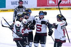 Radost hokejistů Sparty