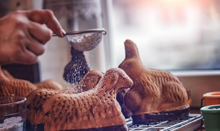 beranek, velikonoce, zena