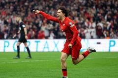 Ferdi Kadioglu slaví gól Turecka