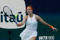 Karolína Muchová na turnaji v Miami