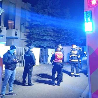 Ruské kulturní centrum v Praze bylo zasaženo Molotovovým koktejlem
