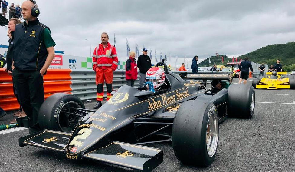 V červnu roku 2018 se na Autodromu Most objevily i historické monoposty ze zlatých dob Formule 1.