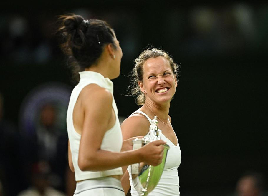 Sie Šu-wej, Barbora Strýcová, Wimbledon 2023