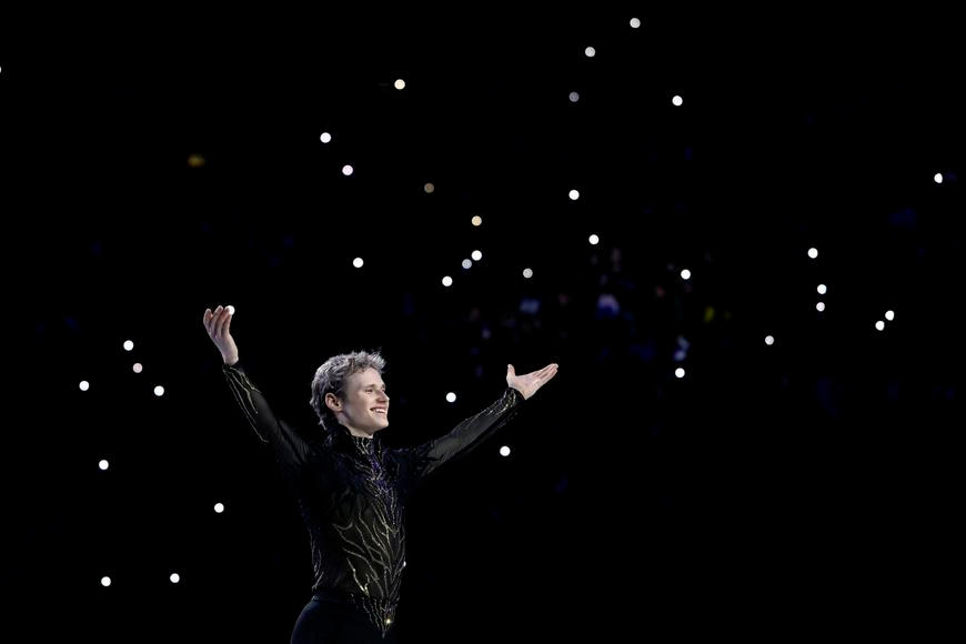 Krasobruslař Malinin dal zapomenout na kolaps z OH a je potřetí mistrem světa