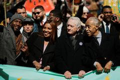 "No Kings" protest, in New York