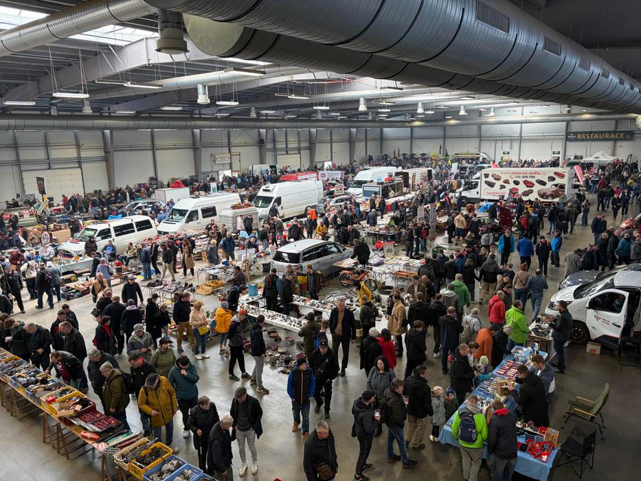 Auto-moto burza a aukce Retro Garáž březen 2026