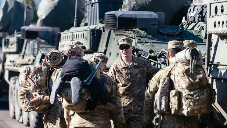 Americké ministerstvo obrany zvažuje, že do oblasti Blízkého východu vyšle až 10 tisíc dalších vojáků. Snímek je ilustrační.