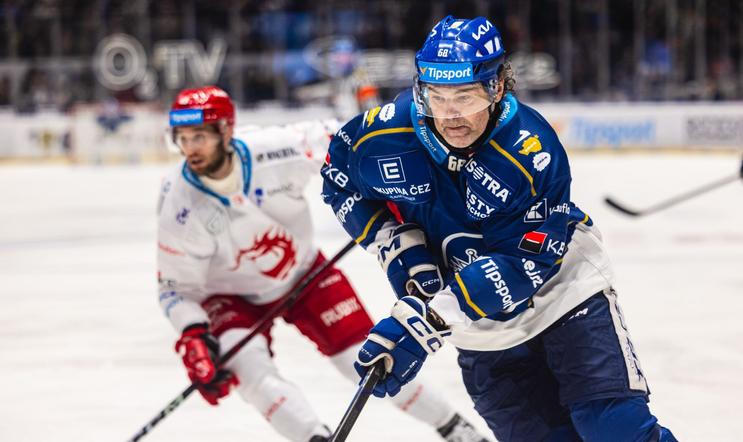 Jaromír Jágr v dresu Kladna