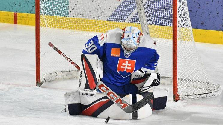 Samuel Hrenák v dresu slovenské reprezentace na MS do 18 let