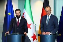 Syrian President Ahmed al-Sharaa visits Germany