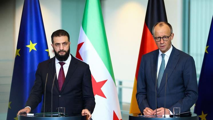 Syrian President Ahmed al-Sharaa visits Germany