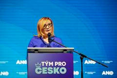 Praha, Volební sněm, Hnutí ANO, ministryně financí a místopředsedkyně ANO Alena Schillerová