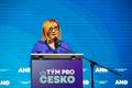 Praha, Volební sněm, Hnutí ANO, ministryně financí a místopředsedkyně ANO Alena Schillerová