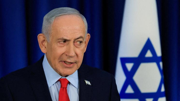 FILE PHOTO: Israeli Prime Minister Benjamin Netanyahu holds a press conference, amid the U.S.-Israel conflict with Iran, in Jerusalem