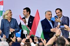 So-called "Patriots' Grand Assembly" of nationalist groups from Europe, in Budapest