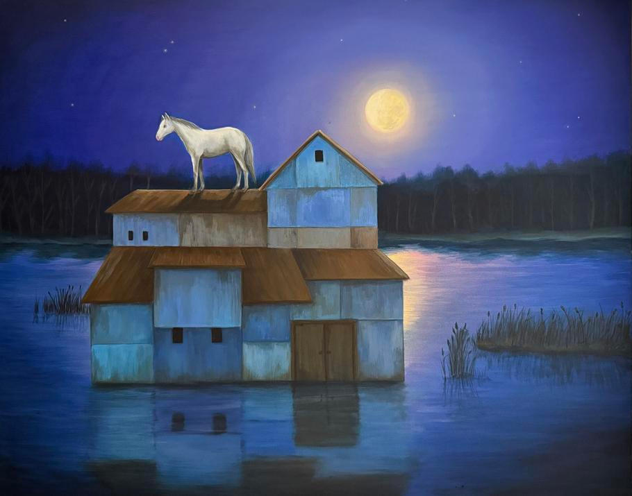 Z výstavy Barbora Dohnalová - Křehké světy.