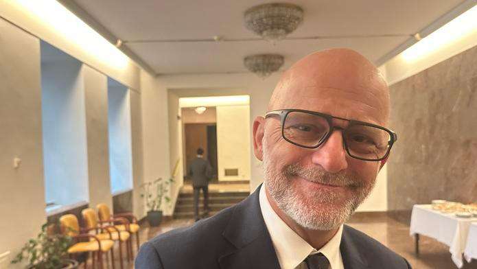 Herec Hynek Čermák v rozhovoru pro Aktuálně.cz 1. dubna 2026 o jeho kandidatuře do Rady ČT.