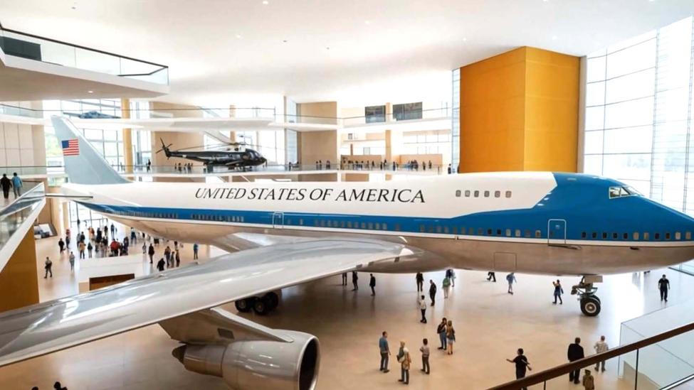 Video vytvořené pomocí AI ukazuje ambiciózní koncept mrakodrapu pro Trumpovu knihovnu v Miami.