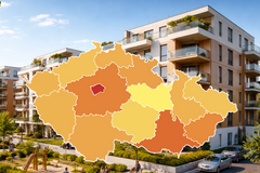 Cenová mapa nových nemovitostí v ČR